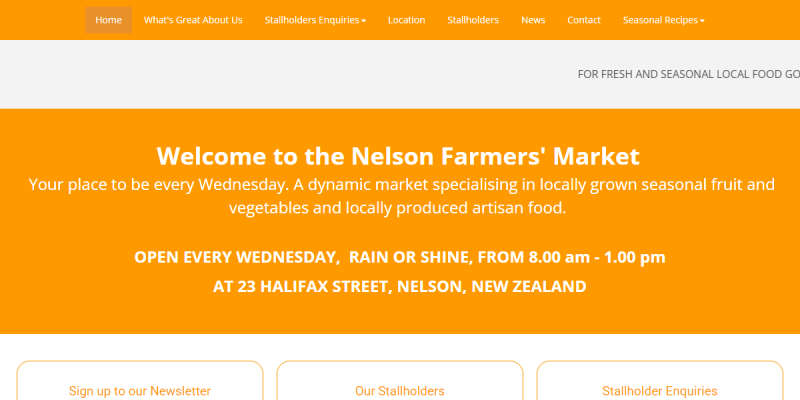 Nelson Farmers Market